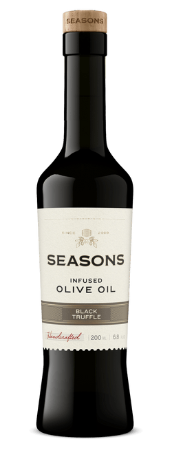 Seasons Infused Olive Oil 200mL Black Truffle