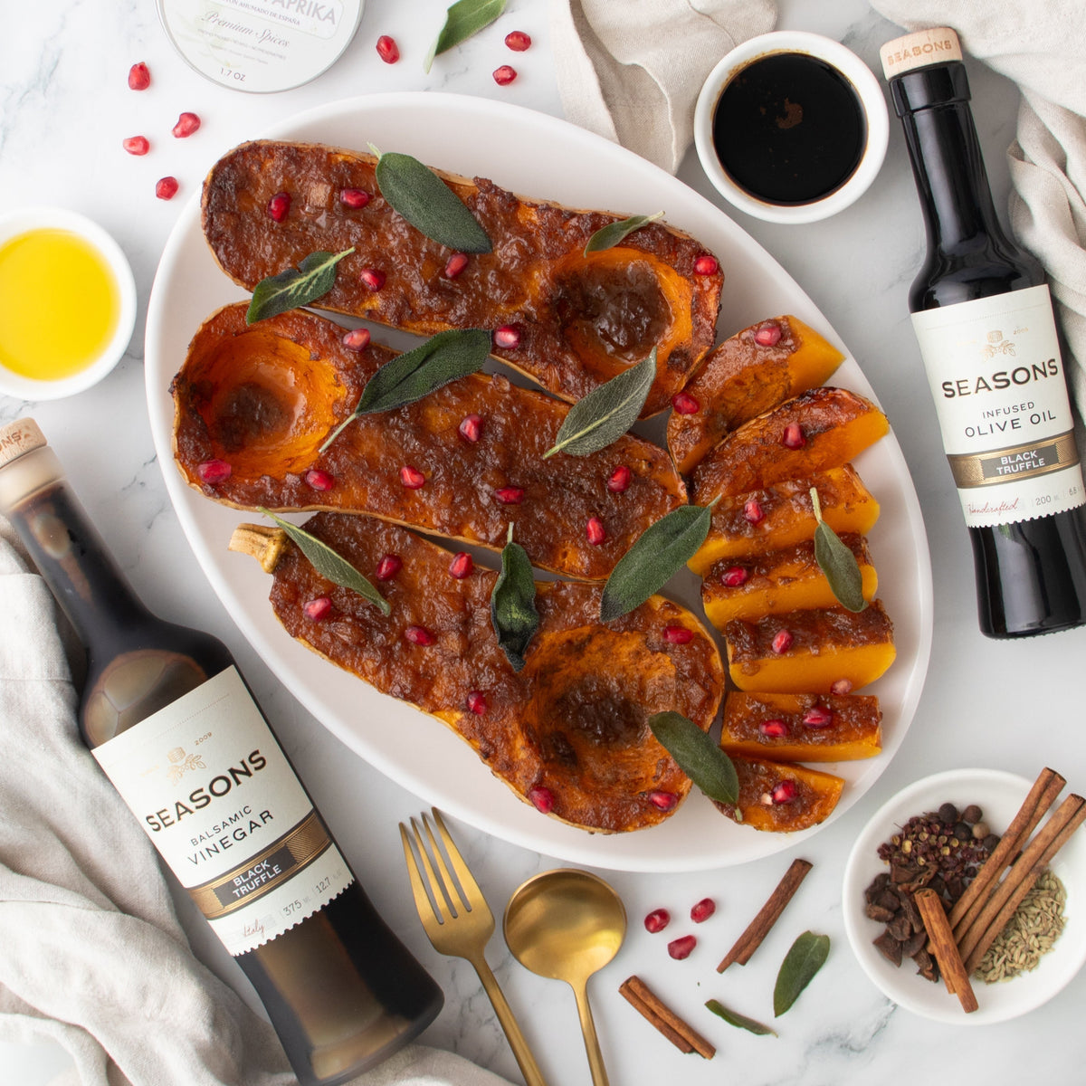 Brown Sugar & Black Truffle Butternut Squash