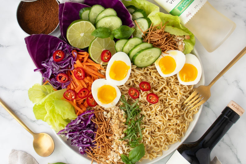 Summer Ramen Noodle Salad | Dressing, Entree, featured and more