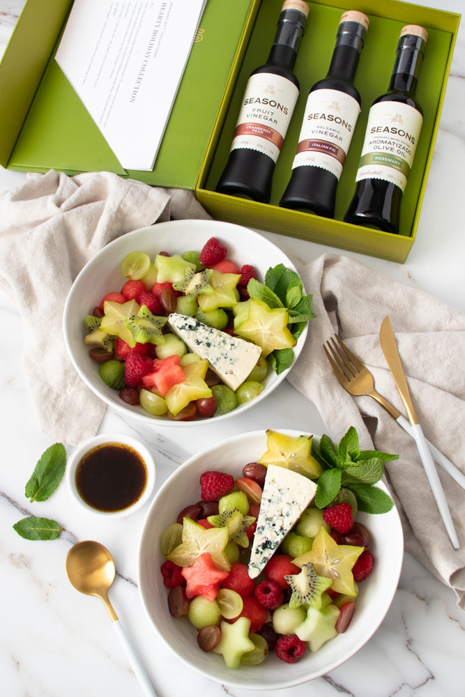 Hearty Holiday Collection: Holiday Fruit Salad with Gorgonzola
