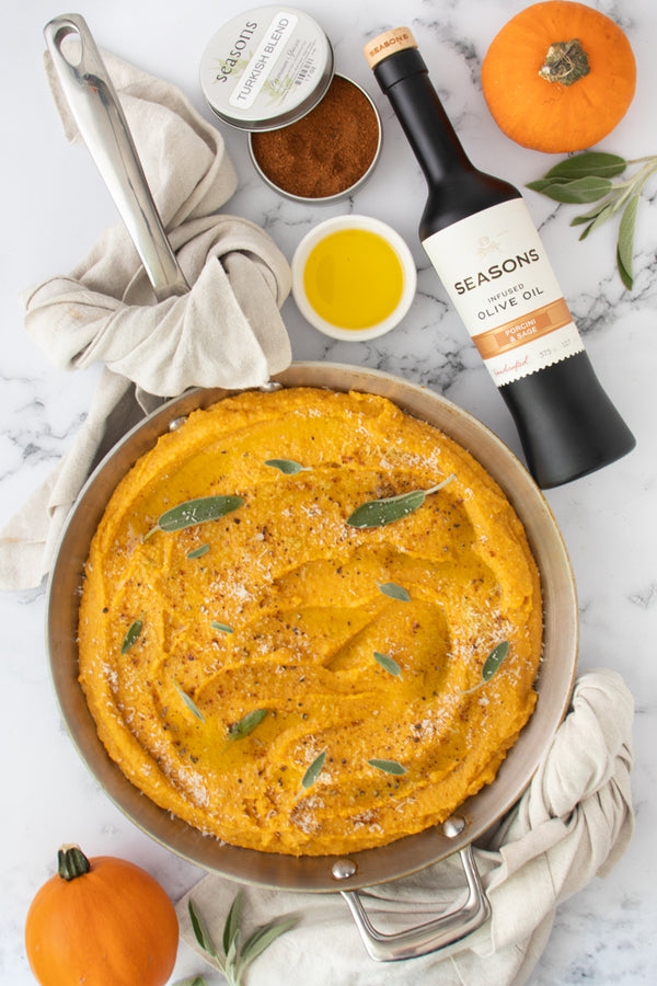 Savory Pumpkin Polenta