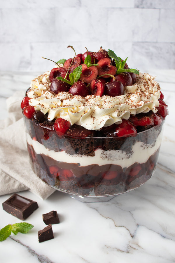 Chocolate Cherry Trifle 