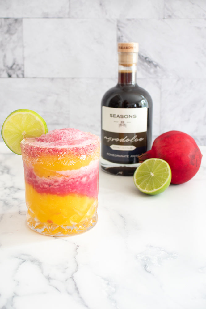 Pomegranate & Mango Swirl Margarita