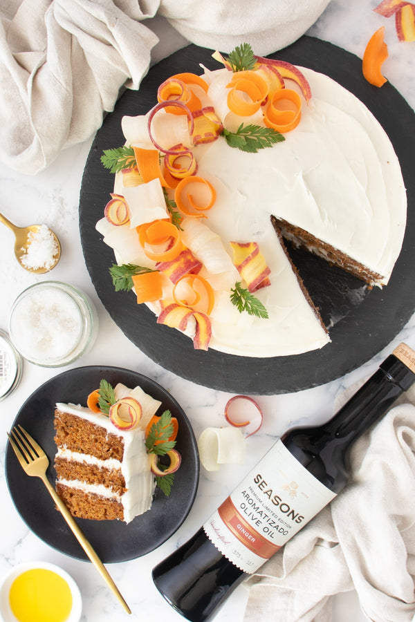 Olive Oil Carrot Cake