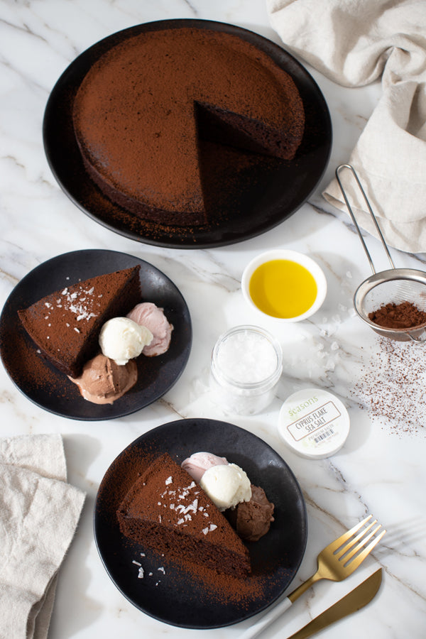 Chocolate Cake with Extra Virgin Olive Oil 