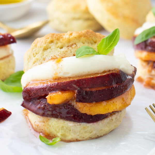 Herbs de Provence & Peach Shortcakes | Dessert, featured and more