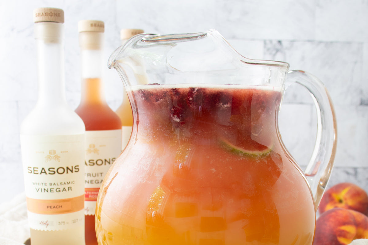 Sparkling Melba Peach Punch