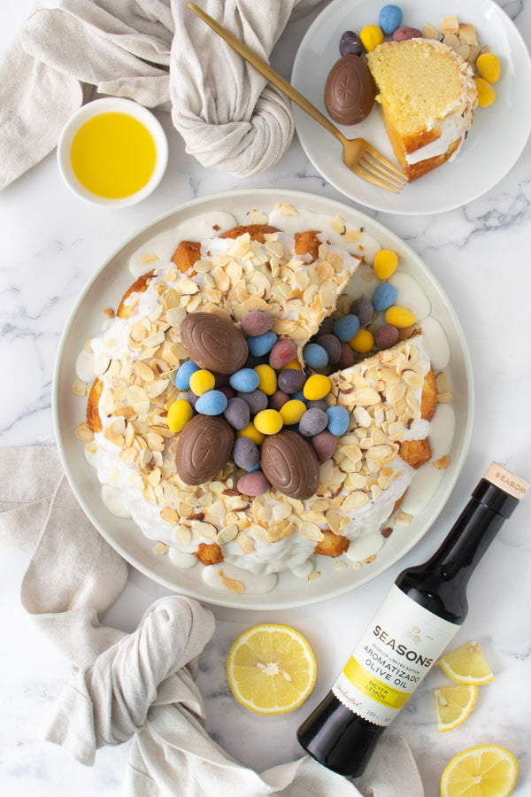 Spanish-Style Lemon & Almond Easter Cake (Mona de Pascua)