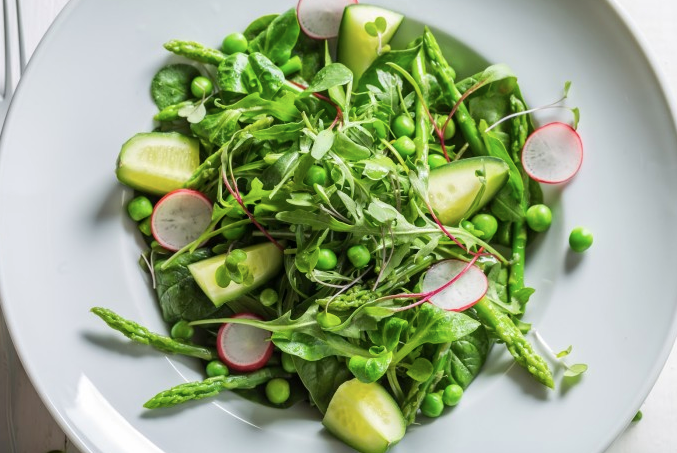 Peas & Asparagus Salad | Salad and more | Seasons Olive Oil