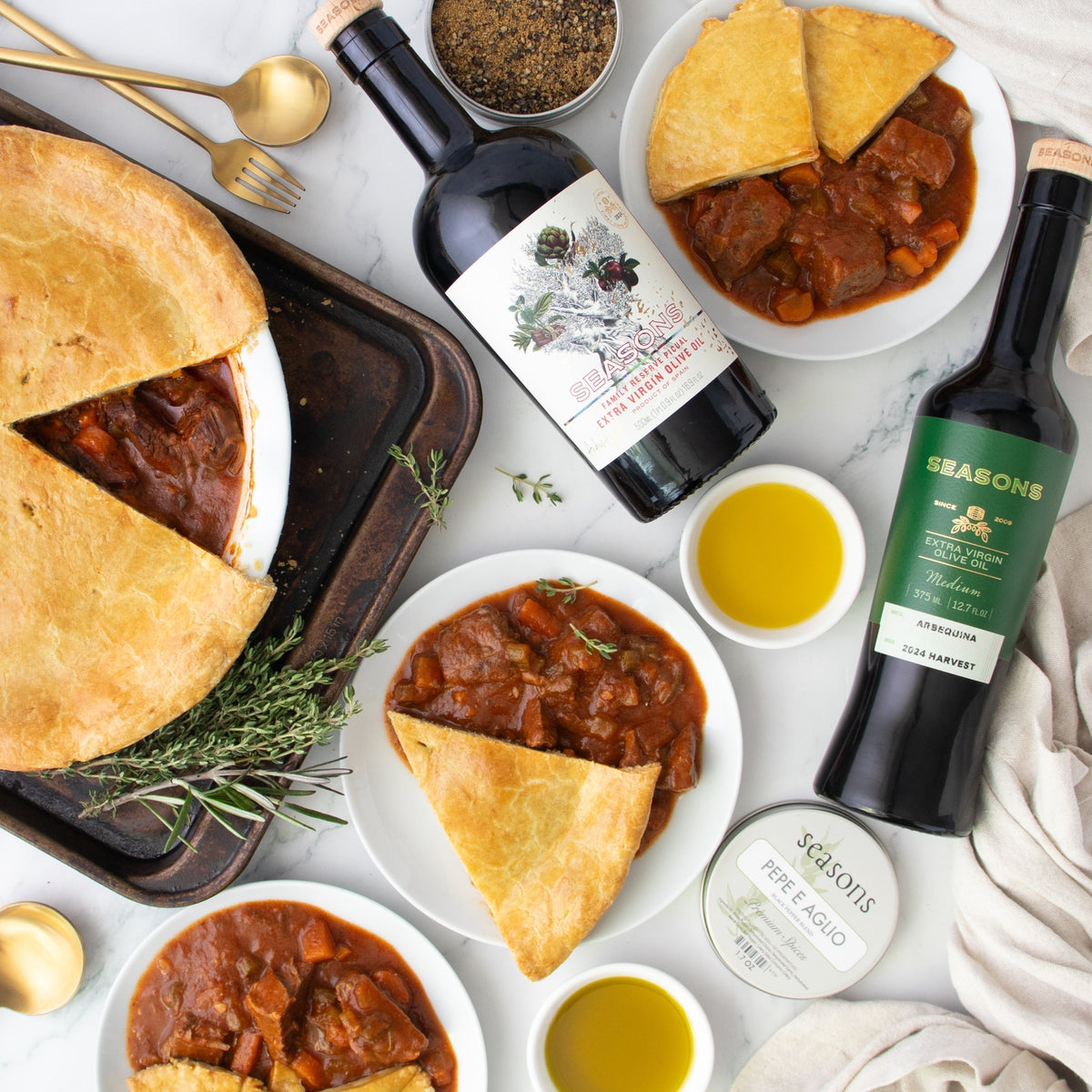 Rustic Stracotto Pot Pie