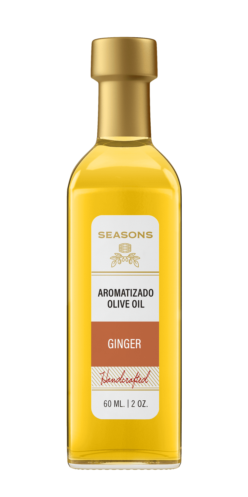 Millpress Imports 60mL Ginger Infused Olive Oil