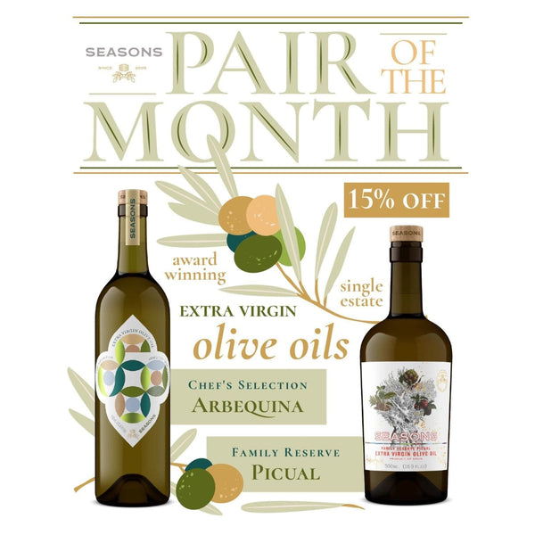 Seasons Olive Oil & Vinegar Current Releases 750mL October Pair