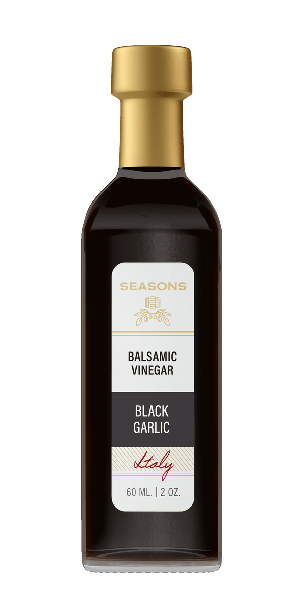 Millpress Imports Dark Balsamic 60mL Black Garlic Infused Dark Balsamic