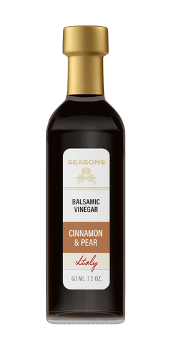Millpress Imports Dark Balsamic 60mL Cinnamon & Pear Infused Dark Balsamic
