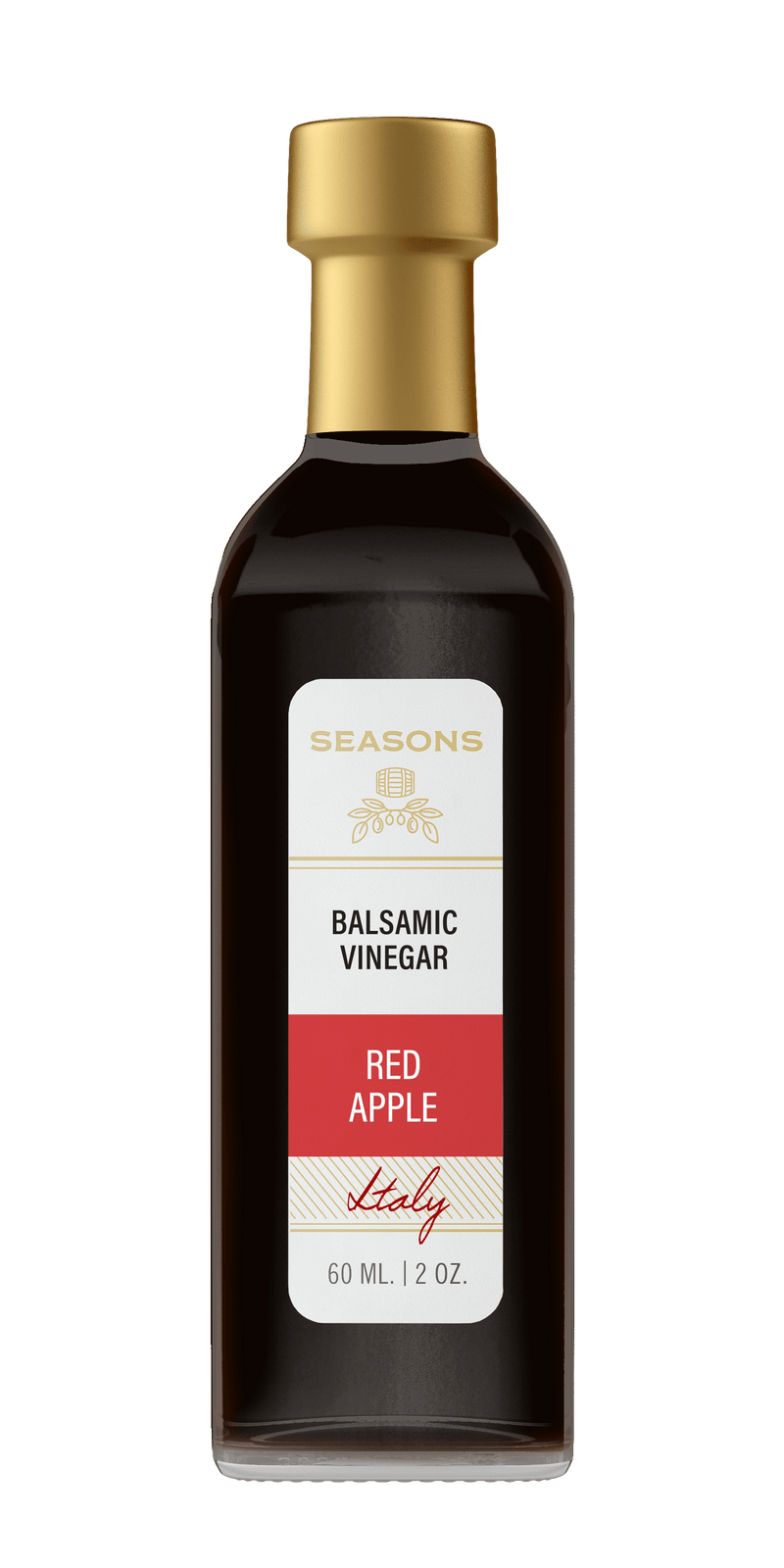 Millpress Imports Dark Balsamic 60mL Red Apple Infused Dark Balsamic