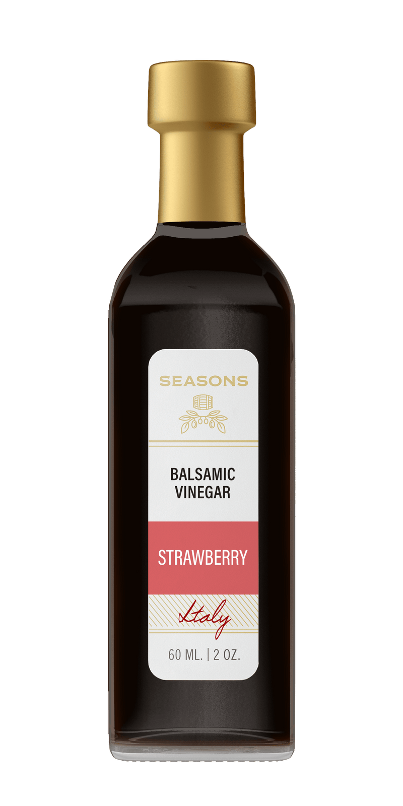 Millpress Imports Dark Balsamic 60mL Strawberry Infused Dark Balsamic