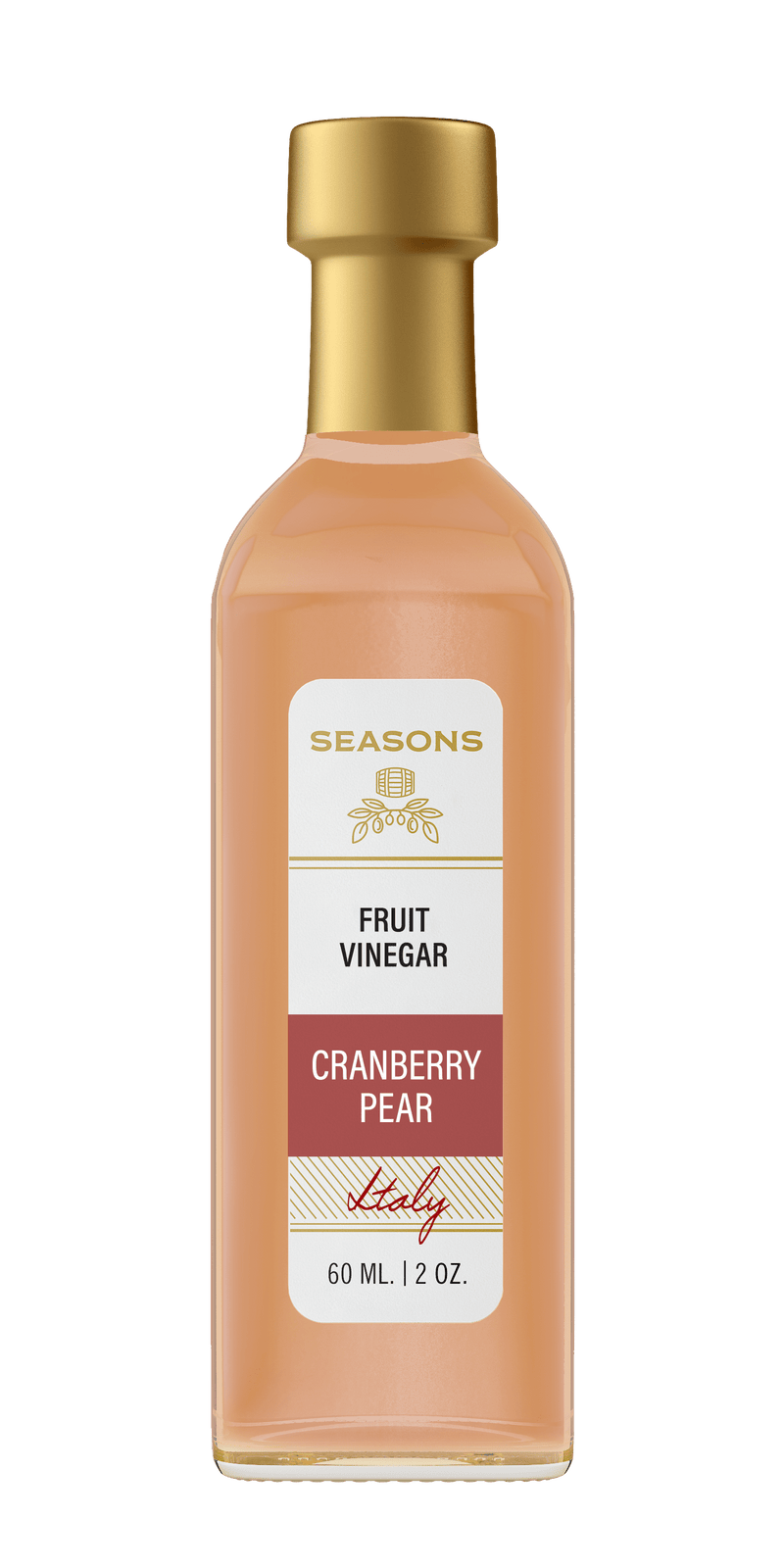 Millpress Imports Fruit Vinegar 60mL Cranberry Pear Fruit Vinegar