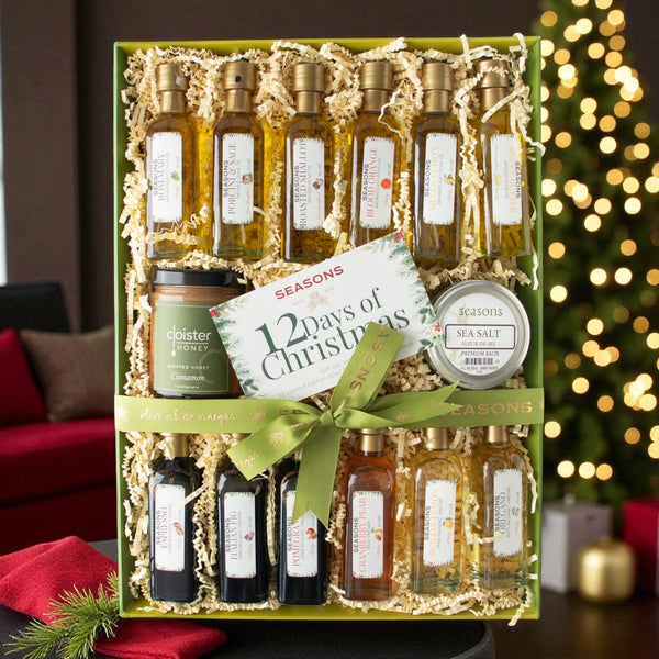 Millpress Imports gifts 12 Days of Christmas Gift Set – Holiday Flavors Made for Sharing