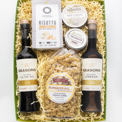 Millpress Imports gifts Gluten-Free Gourmet Gift Basket – Limited Edition Olive Oils & Italian Favorites