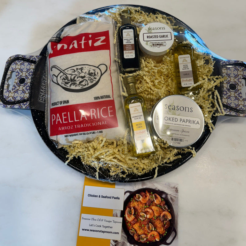 Seasons Olive Oil & Vinegar gifts Paella kit