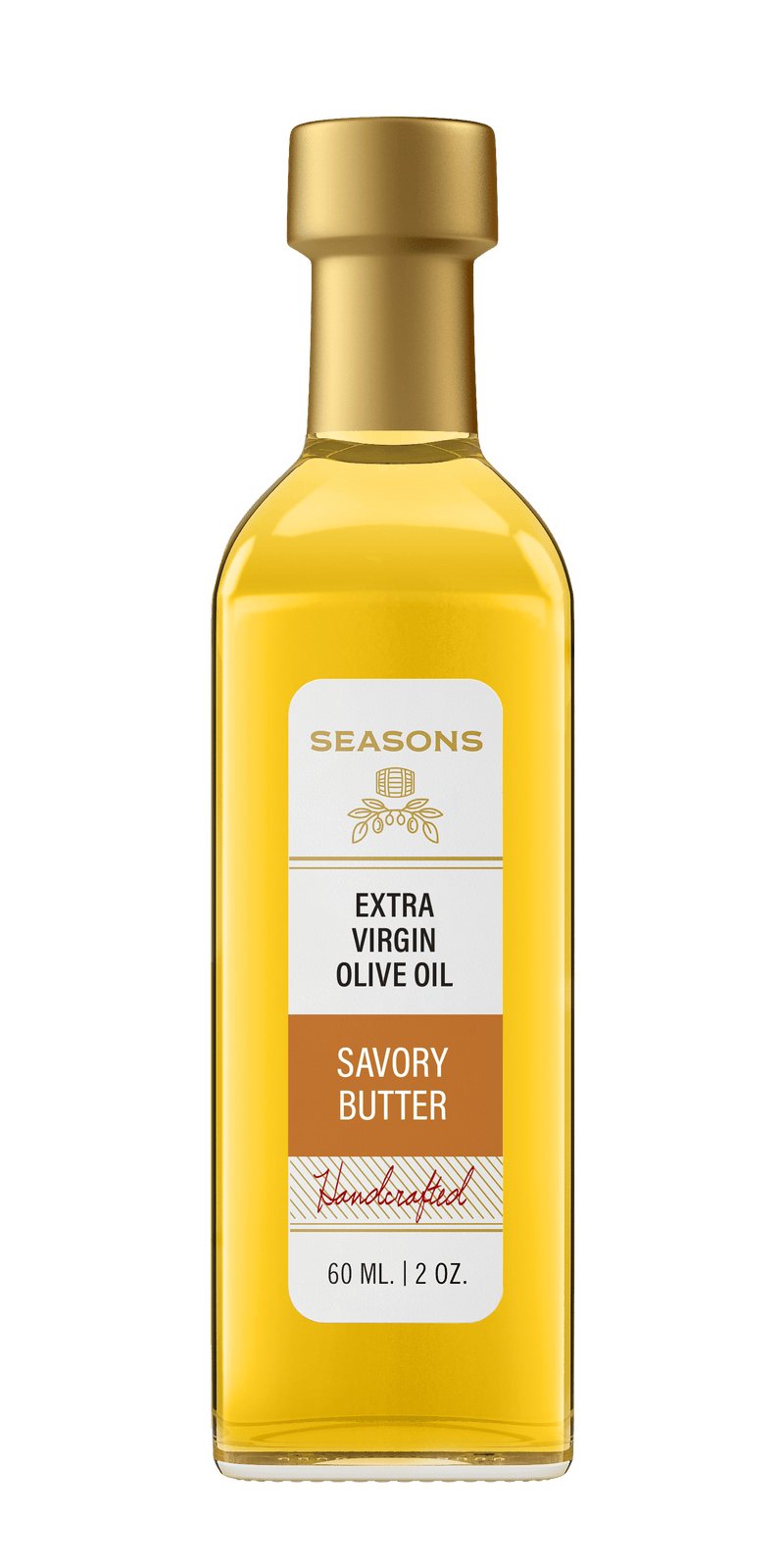 Millpress Imports Infused Olive Oil 60mL Savory Butter Infused Olive Oil