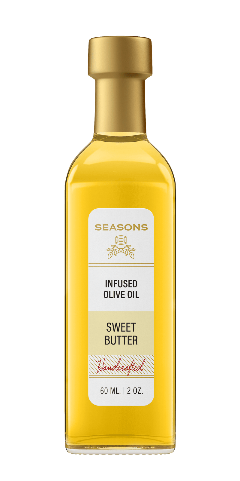 Millpress Imports Infused Olive Oil 60mL Sweet Butter Infused Olive Oil
