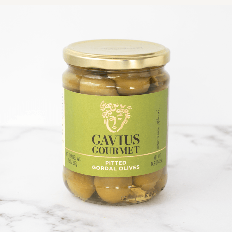 Millpress Imports Olives 11.2 oz Pitted Queen Green Olives