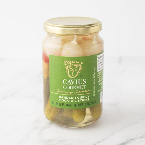 Millpress Imports Olives Banderita Spicy Cocktail Sticks