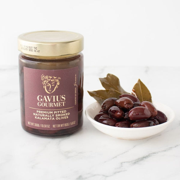 Millpress Imports Olives Smoked Pitted Kalamata Olives