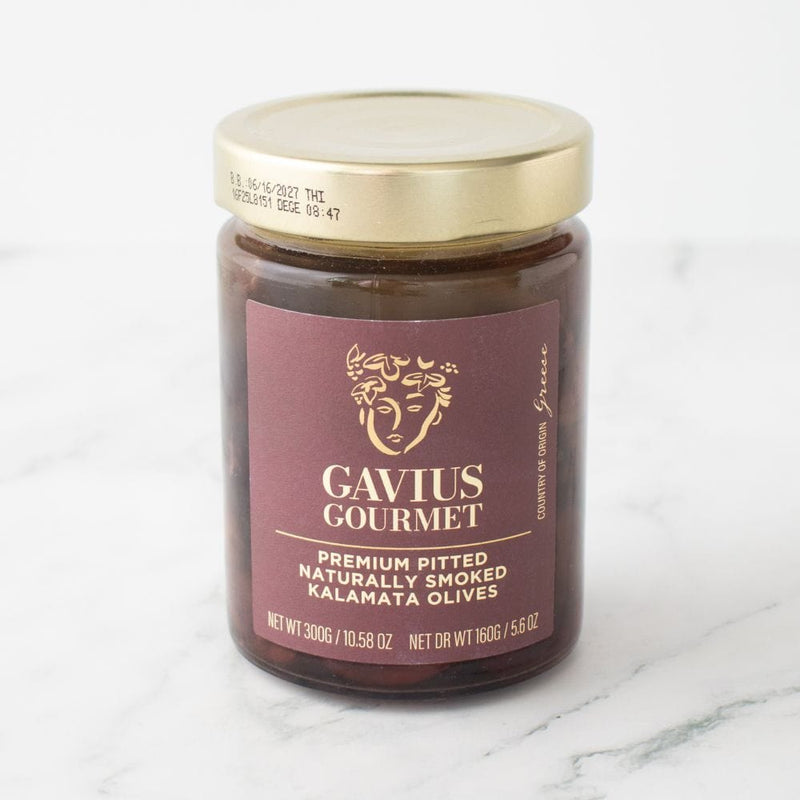 Millpress Imports Olives Smoked Pitted Kalamata Olives