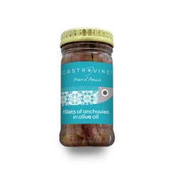 Millpress Imports Specialty Pantry Premium Mediterranean Anchovy Fillets - Glass Jar