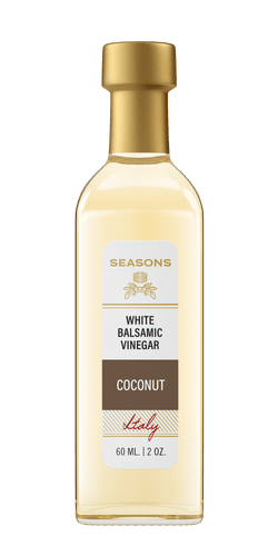 Millpress Imports White Balsamic 60mL Coconut Infused White Balsamic Vinegar