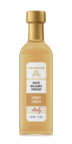 Millpress Imports White Balsamic 60mL Honey Ginger Infused White Balsamic Vinegar