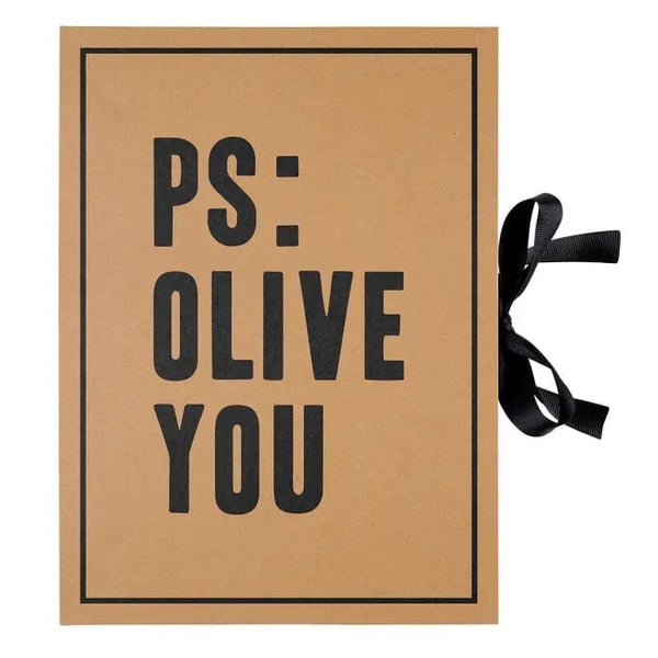 Seasons Olive Oil & Vinegar Olive & Pits Bowl Gift Box