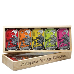 Seasons Olive Oil & Vinegar Sardines in Wood Box